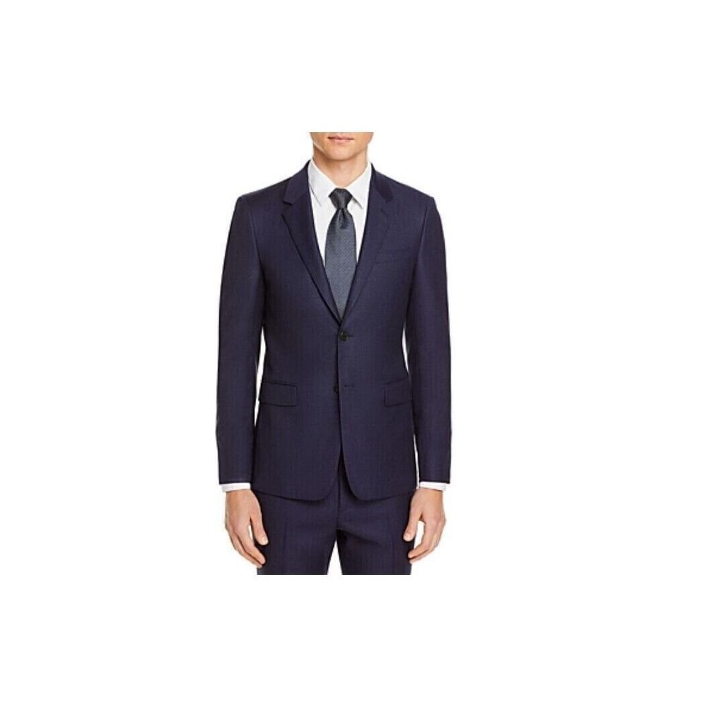 Theory Chambers Tonal Plaid Slim Fit Suit Jacket Baltic Multi Andes 42S 42 S